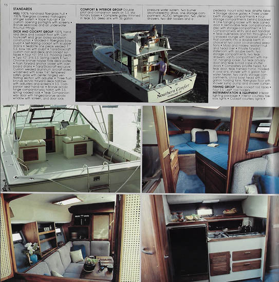 Tiara & Pursuit 1985 Brochure