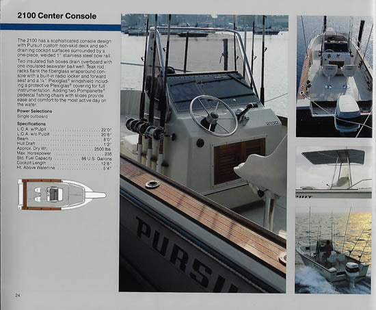 Pursuit 1989 Brochure