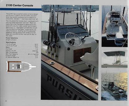 Pursuit 1989 Brochure