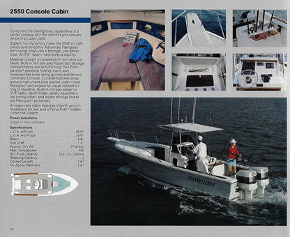 Pursuit 1989 Brochure