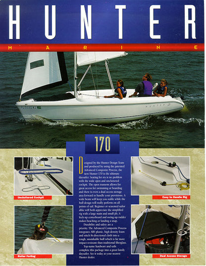Hunter 170 Brochure