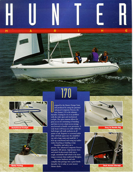 Hunter 170 Brochure