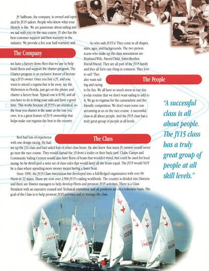 JY 15 Brochure