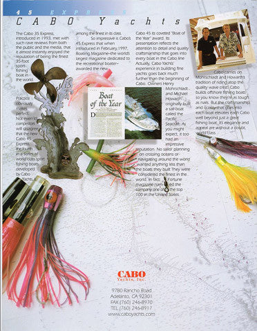 Cabo 45 Express Brochure