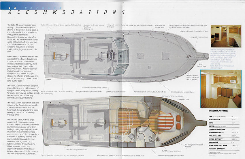 Cabo 45 Express Brochure