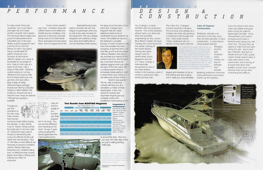 Cabo 45 Express Brochure