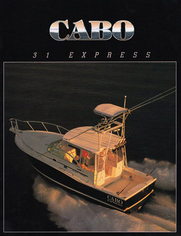 Cabo 31 Express Brochure