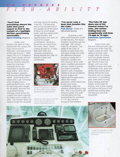 Cabo 35 Express Brochure