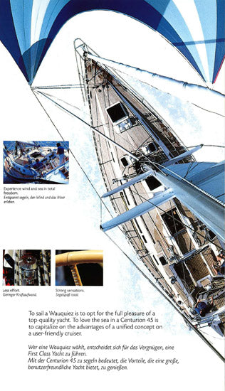 Wauquiez Centurion 45 Folder / Brochures