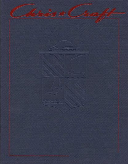 Chris Craft 1982 Brochure