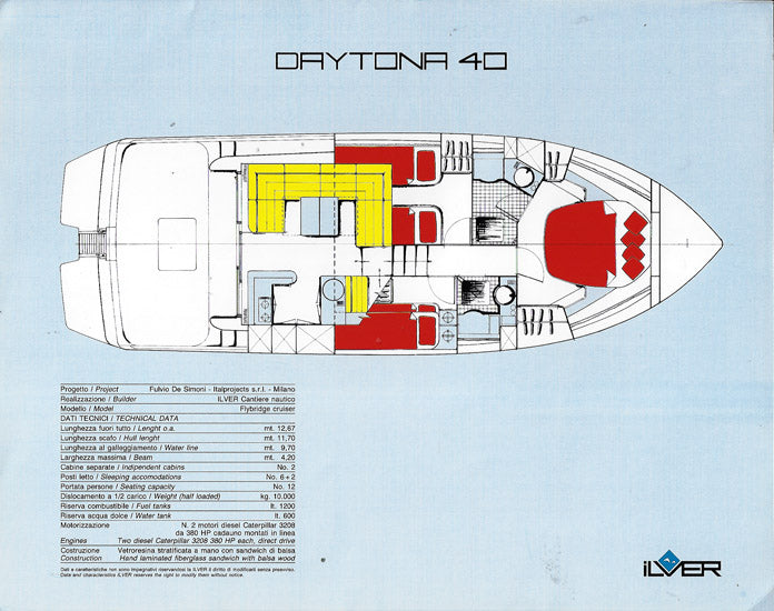 Ilver Daytona 40 Brochure