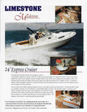 Medeiros Limestone 24 Express Cruiser Brochure