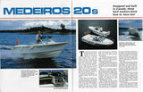 Medeiros 20 Cuddy Cabin Power Boating Canada Magazine Reprint Brochure