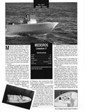 Medeiros Limestone 17 Twin Cabin Power Boating Canada Magazine Reprint Brochure