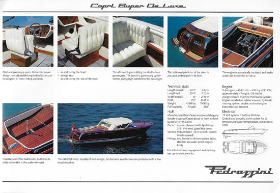 Pedrazzini Capri Super Deluxe