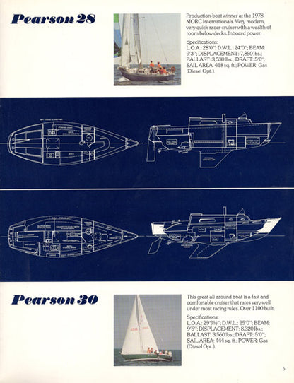 Pearson 1979 Brochure