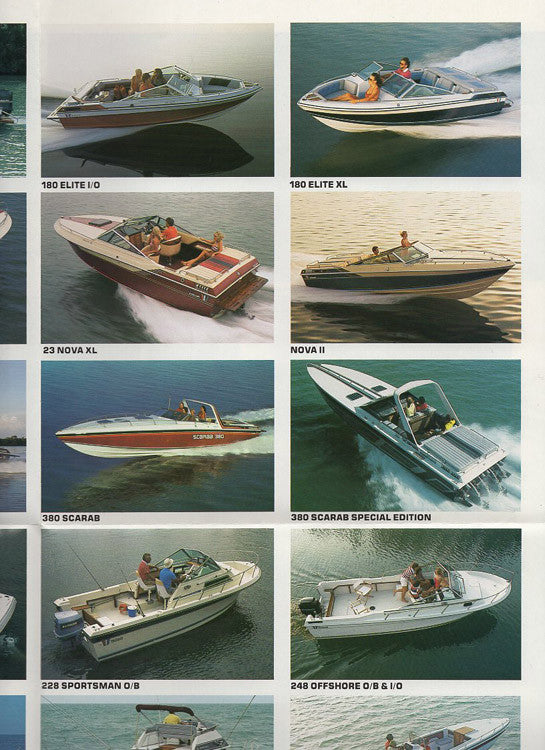 Wellcraft 1984 Abbreviated Brochure – SailInfo I boatbrochure.com