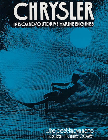 Chrysler 1972 Inboard/Outboard Engines Brochure