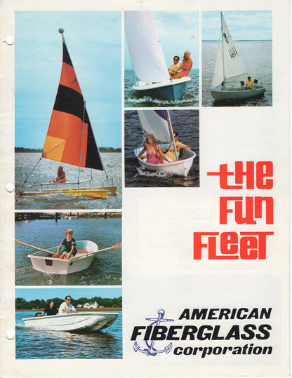 American Fiberglass 1972 Sailboat Brochure