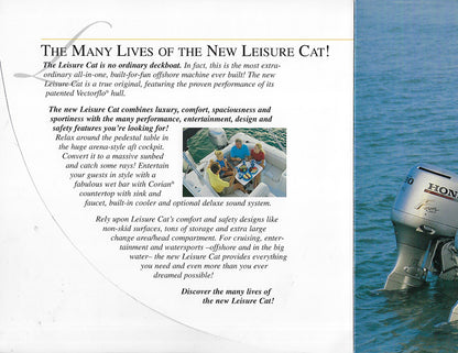 World Cat Leisure Cat Brochure