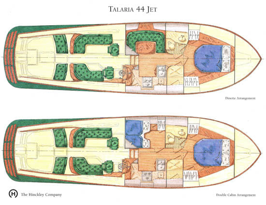 Hinckley Talaria 44 Jet Brochure Package