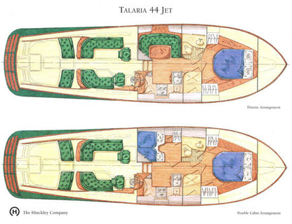 Hinckley Talaria 44 Jet Brochure Package