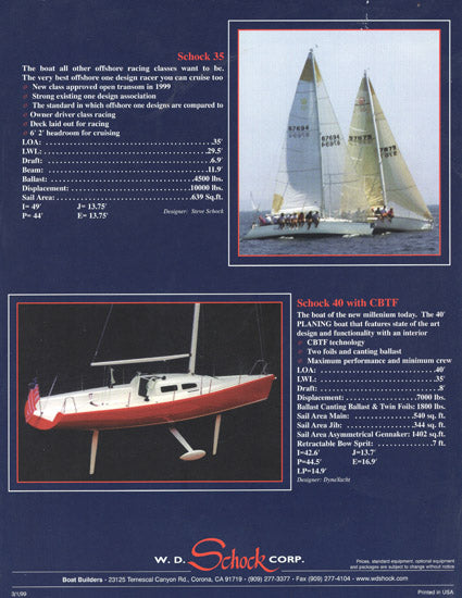 Schock 1999 Brochure