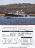 Grand Banks Eastbay 49 Power & Motoryacht Magazine Reprint Brochure