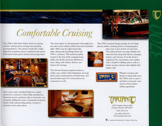 Tartan 3700 Brochure