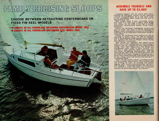 Luger 1971 Kit Boat Brochure
