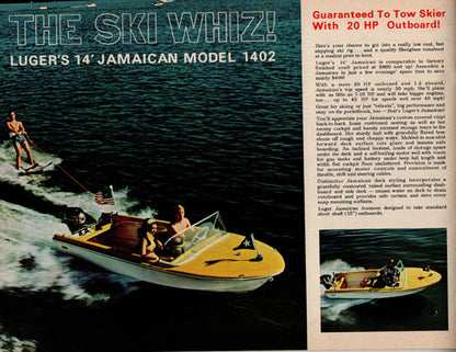 Luger 1971 Kit Boat Brochure