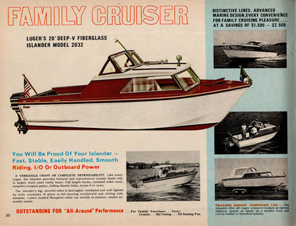Luger 1971 Kit Boat Brochure
