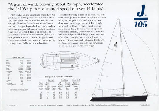 J/105 [35'] Brochure