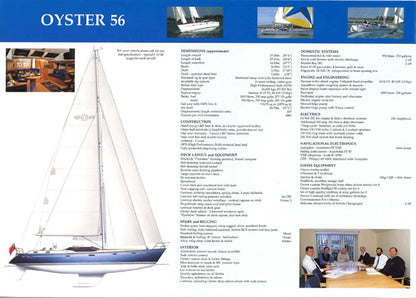 Oyster 1990s Specification Brochure