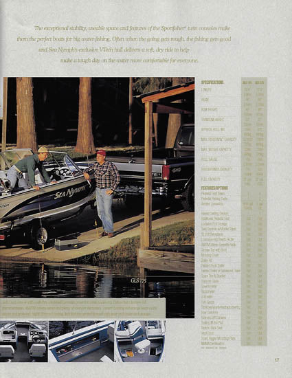 Sea Nymph 1998 Brochure
