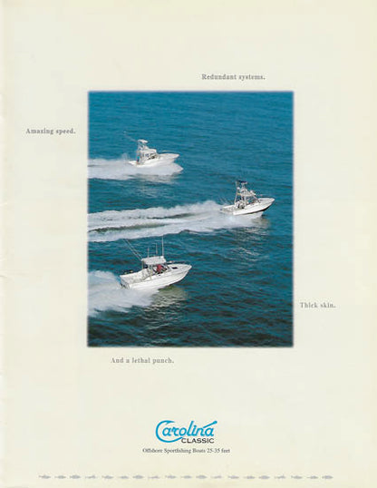 Carolina Classic 1998 Brochure