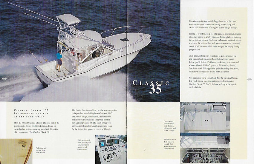 Carolina Classic 1998 Brochure