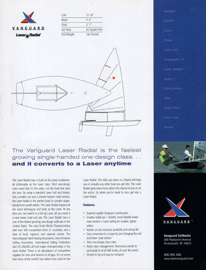 Vanguard Laser Radial Brochure