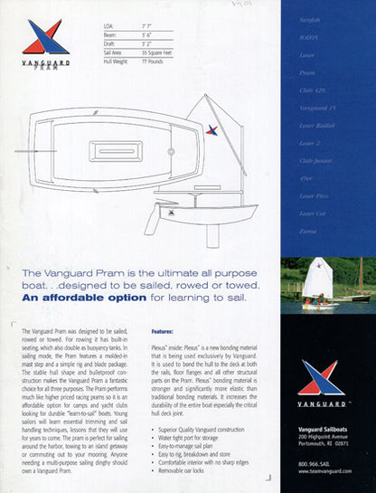 Vanguard Pram Brochure