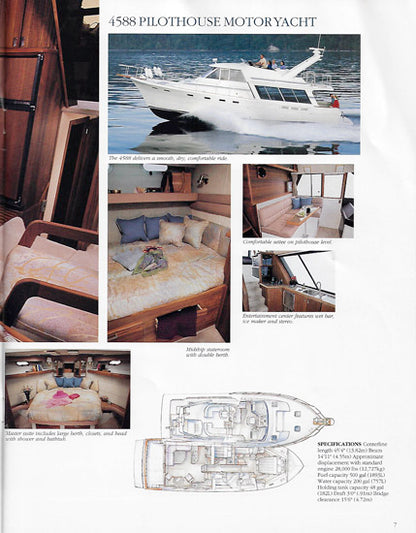 Bayliner 1990 Yachts Brochure