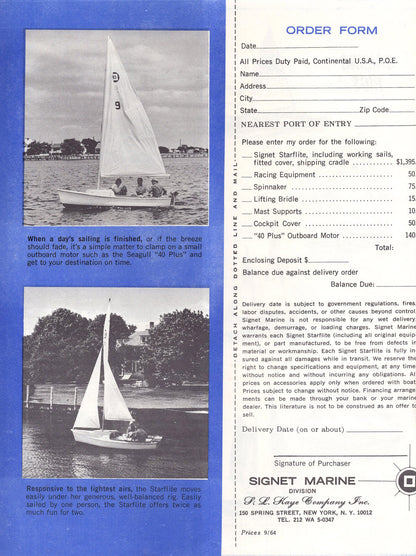 Starflite Brochure