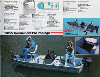 Sea Nymph 1989 Package Brochure