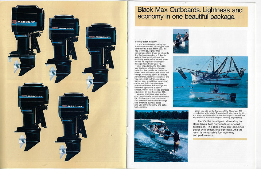 Mercury 1981 Outboard Brochure