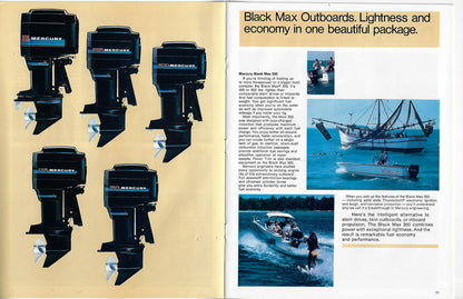 Mercury 1981 Outboard Brochure