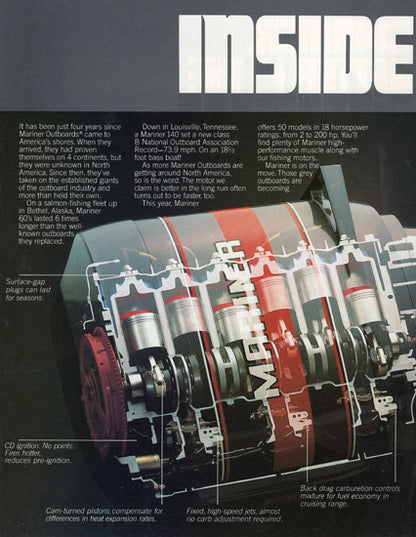 Mariner 1981 Outboard Abbreviated Brochure