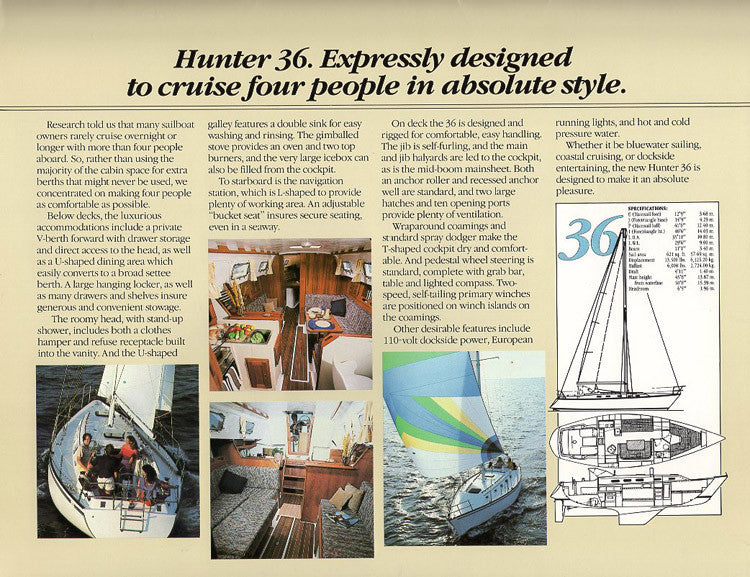 Hunter 1980 Brochure