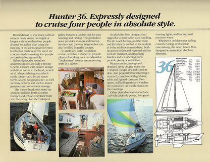 Hunter 1980 Brochure