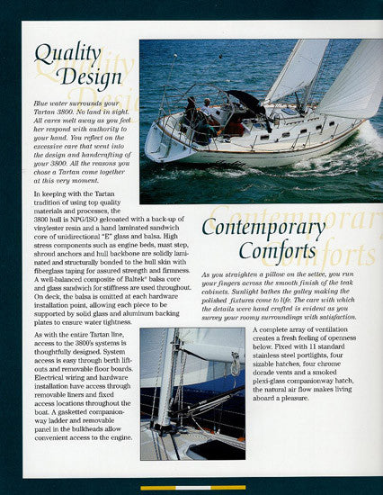 Tartan 3800 Brochure