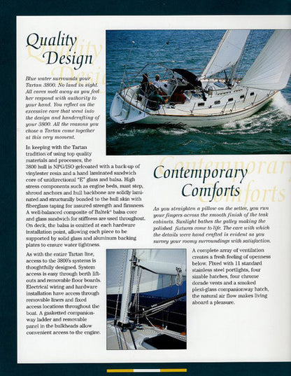 Tartan 3800 Brochure