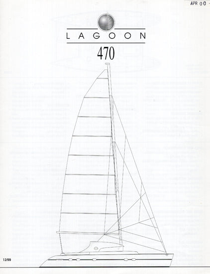 Lagoon 470 Specification Brochure